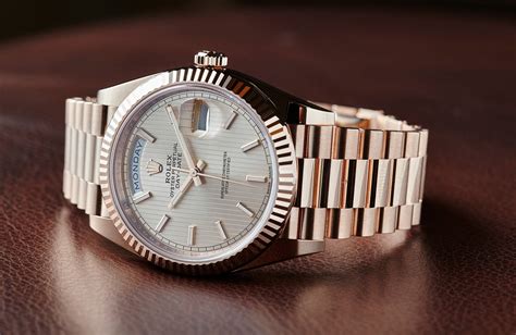 rolex day date 40 on wrist